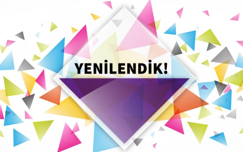 Web Sitemiz Yenilendi